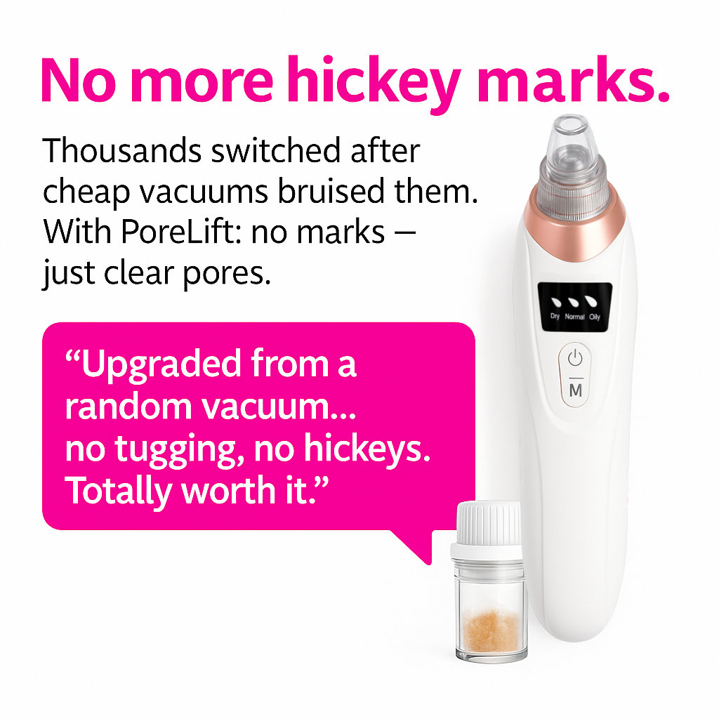 ClarifyPulse™ — Libérez une peau radieuse, sans points noirs, que vous ne pouvez pas vous empêcher de toucher