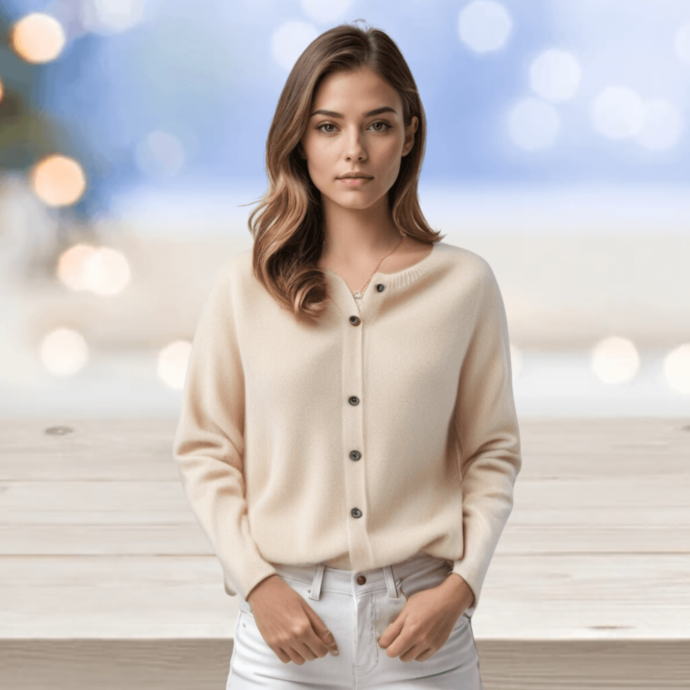 Cardigan Femme avec Col en V