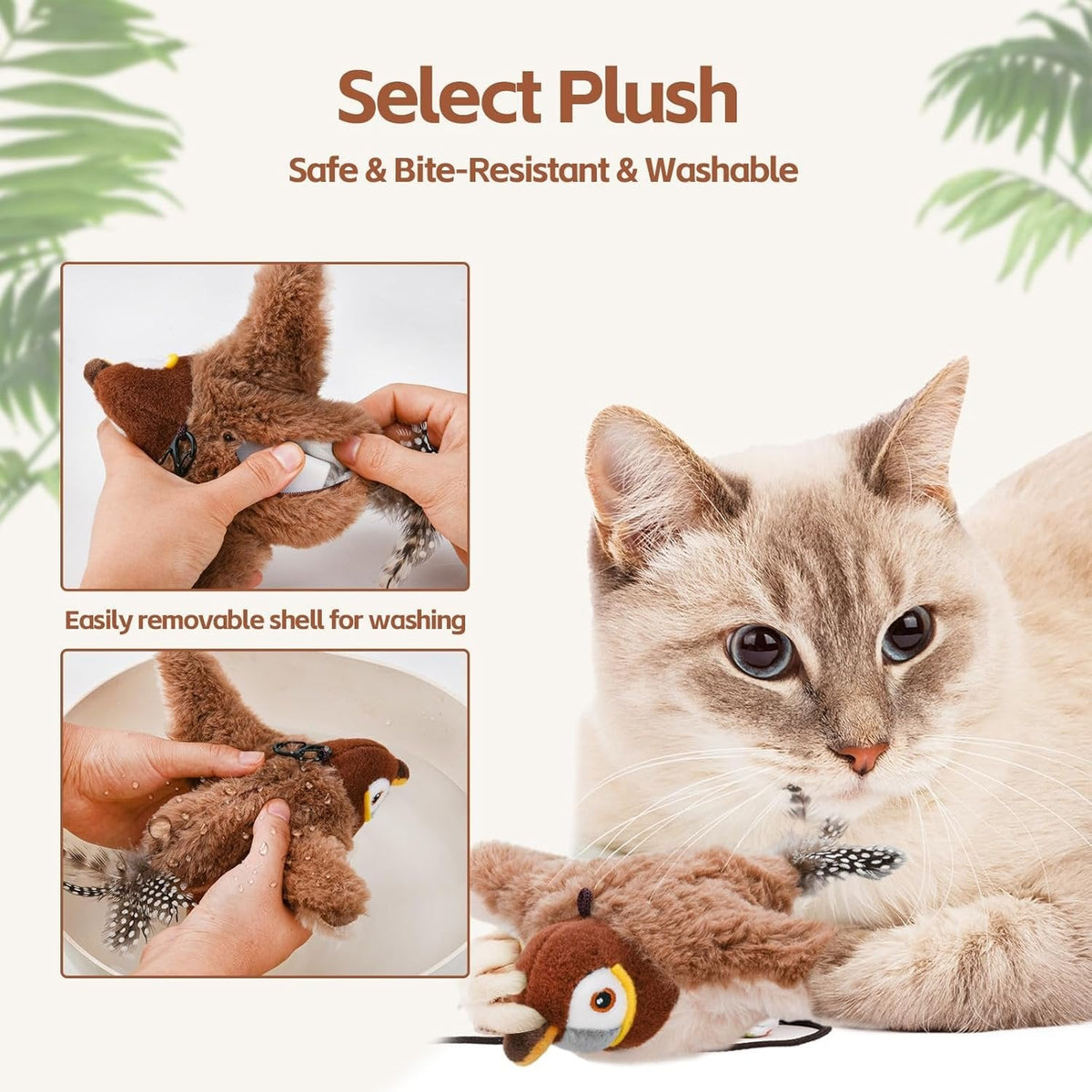 ChirpBuddy – Jouet interactif pour oiseaux pour chats