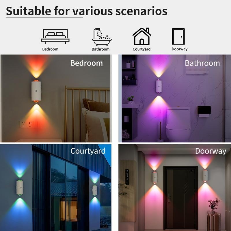 Lumière de Nuit à Détection de Mouvement RGB