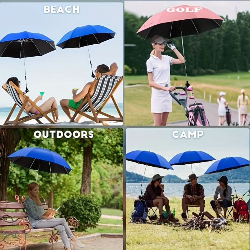Parasol Extérieur Réglable pour Protection Solaire
