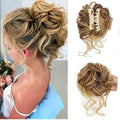 Extension de Chignon Bouclé pour Volume Naturel - Style Clip-In