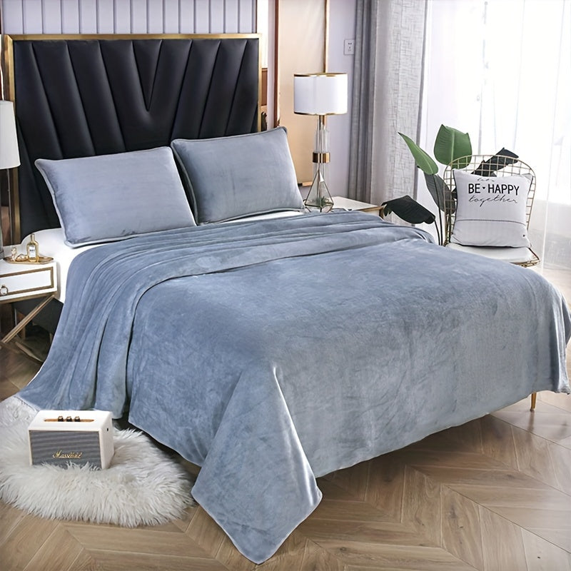 Couverture en Fleece Flanelle Luxe – Extra Douce et Chaude pour les Jours Froids