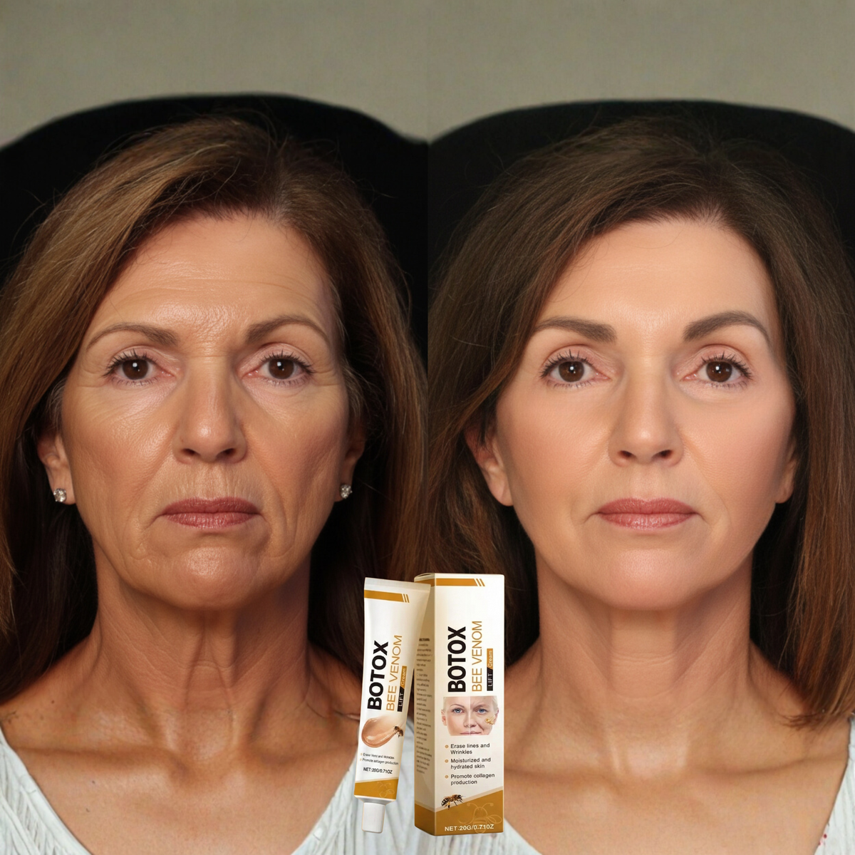 Crème Jeunesse BellaVive™ — Libérez une Peau Radieuse et Liftée qui Défie le Temps