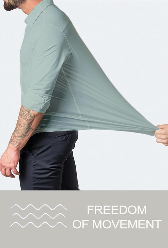 Chemise Slim-Fit pour Hommes pour le Printemps 2026 – Anti-Froissement – David