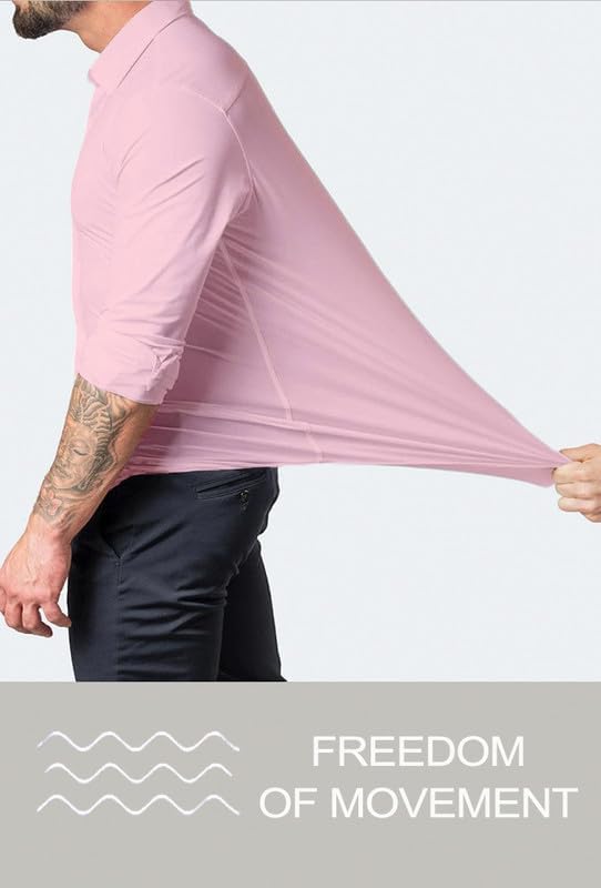 Chemise Slim-Fit pour Hommes pour le Printemps 2026 – Anti-Froissement – David