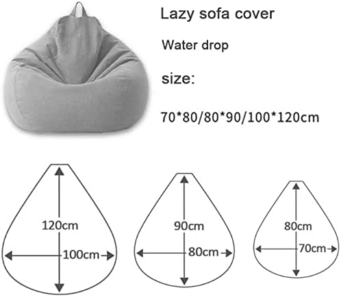 Norvo | Bean Bag Luxueux en Lin – Mobilier de Confort Ergonomique et Élégant