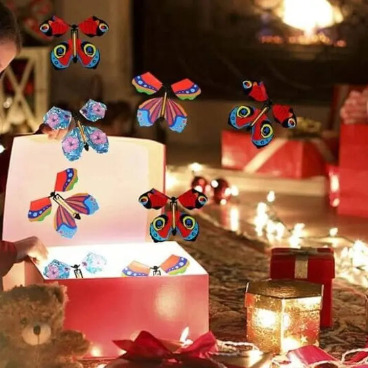 Papillons Volants Enchanteurs – L'Élément de Surprise Idéal pour les Cadeaux & Cartes !