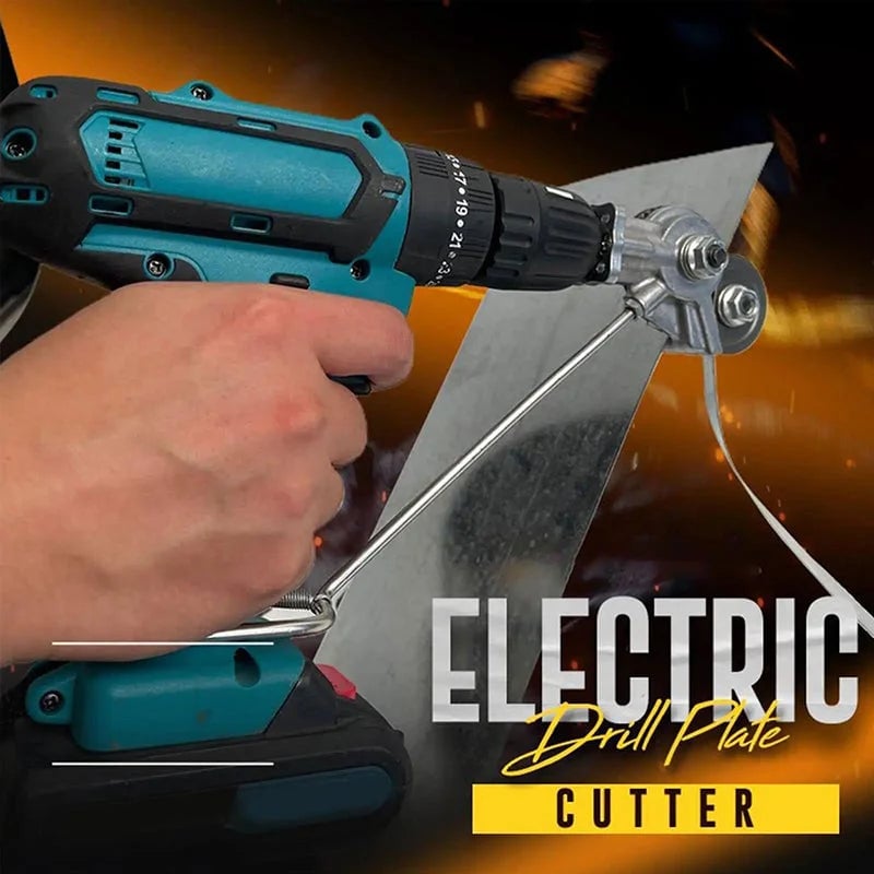 DrillShear – Accessoire de coupe de métal pour perceuse électrique