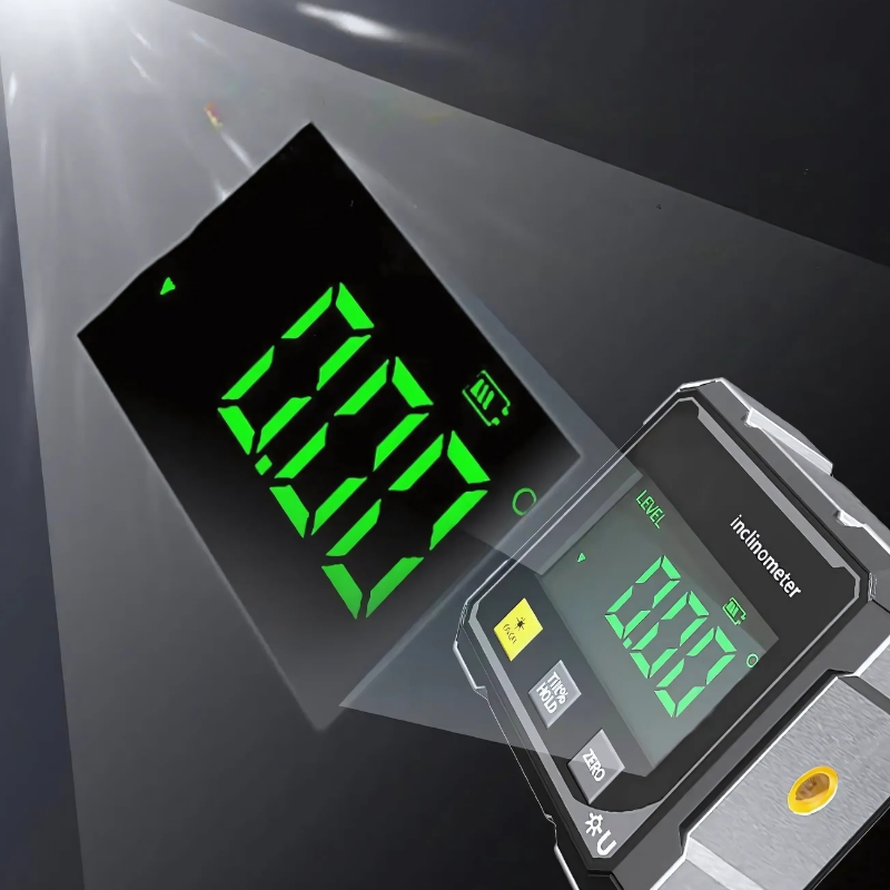 Globetrek° Inclinomètre Numérique : Niveau de Pente Laser Magnétique Numérique
