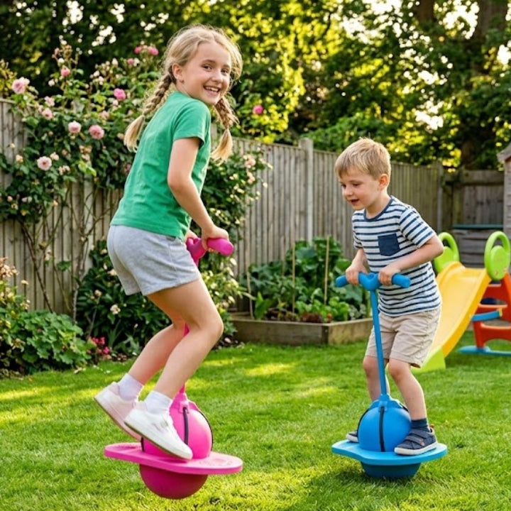 Balance Bounce Ball – Convient aux enfants et aux adultes – Coordination, exercice et amusement pour une utilisation à domicile