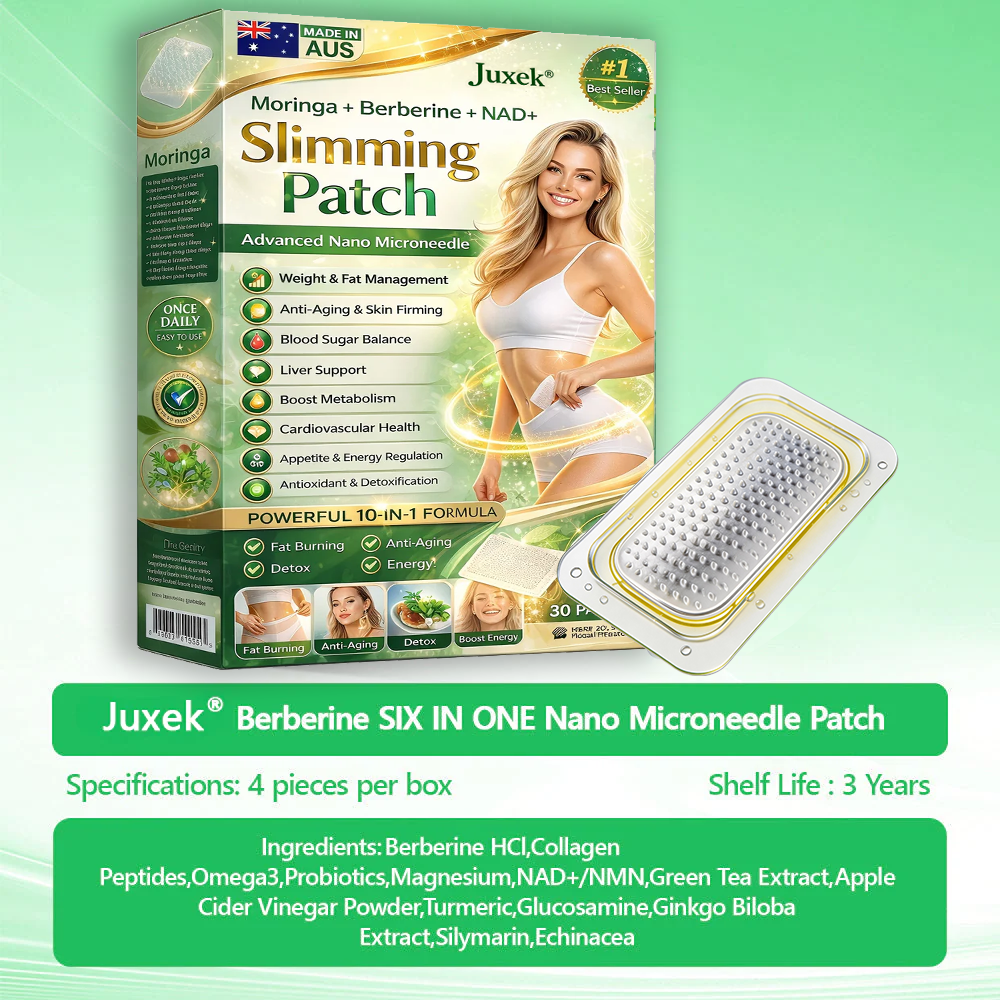 Celestiva™ Patch Nano Microneedle 6-en-1 — Enflammez votre combustion des graisses et révélez instantanément une peau jeune et radieuse