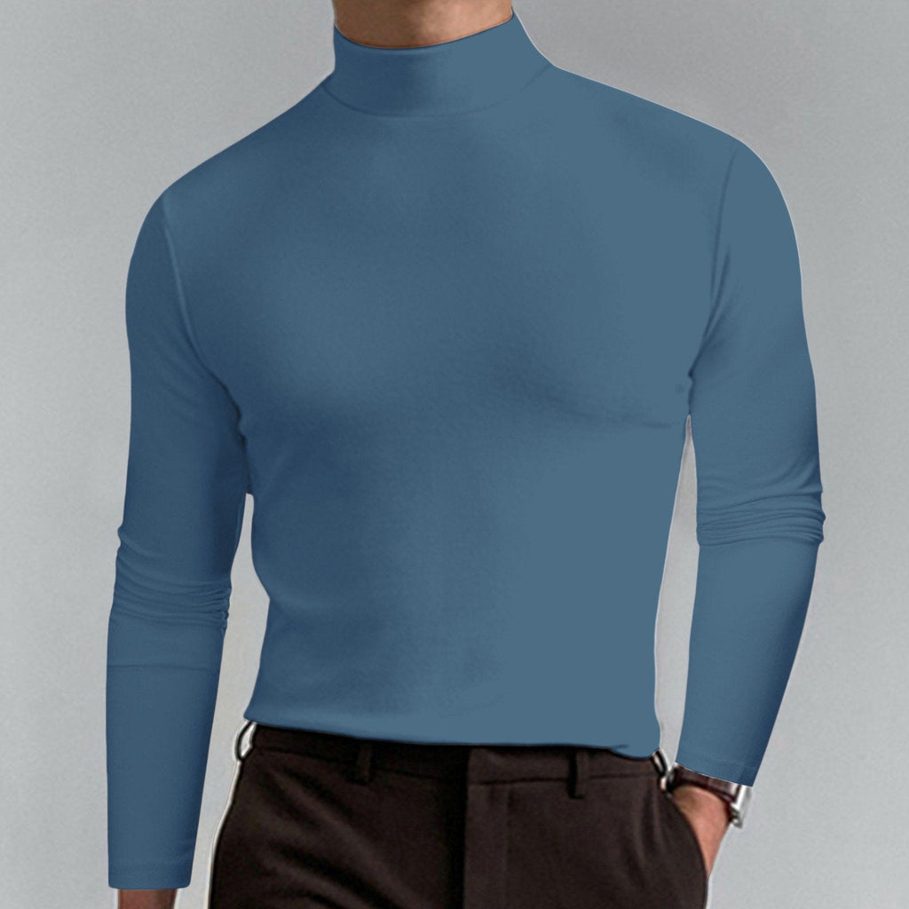 Marsilio™ – Col Roulé Sculptant Ajusté pour Hommes