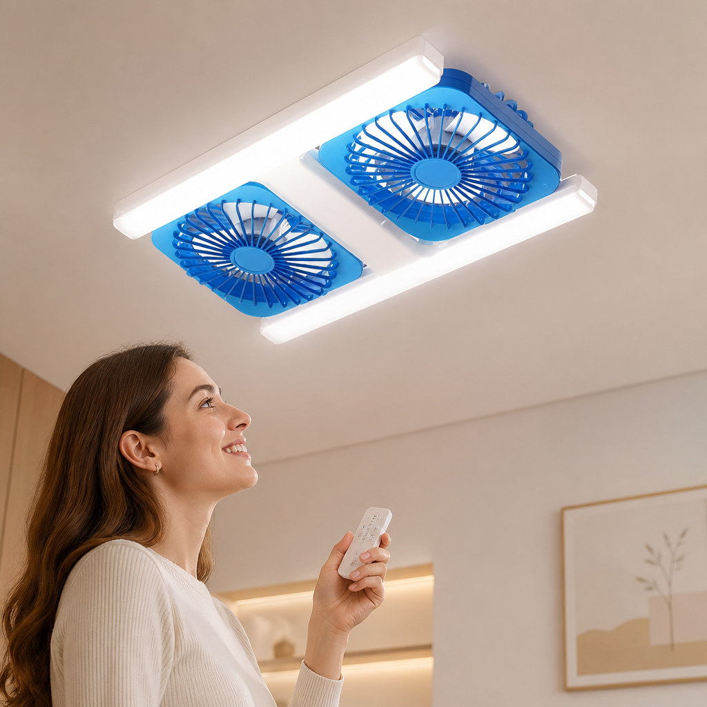AeroLume™ — Créez Votre Calme Parfait avec le Silence et la Lumière à Votre Commande