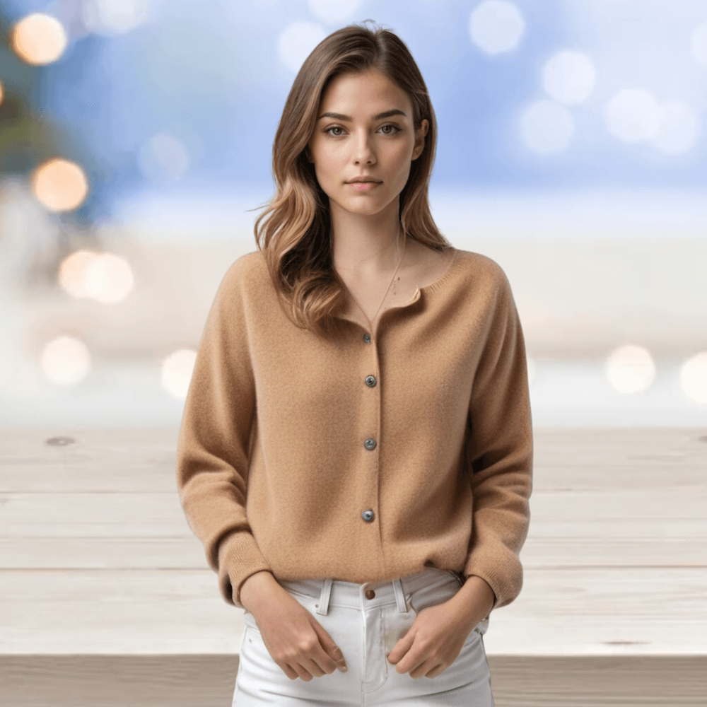 Cardigan Femme avec Col en V