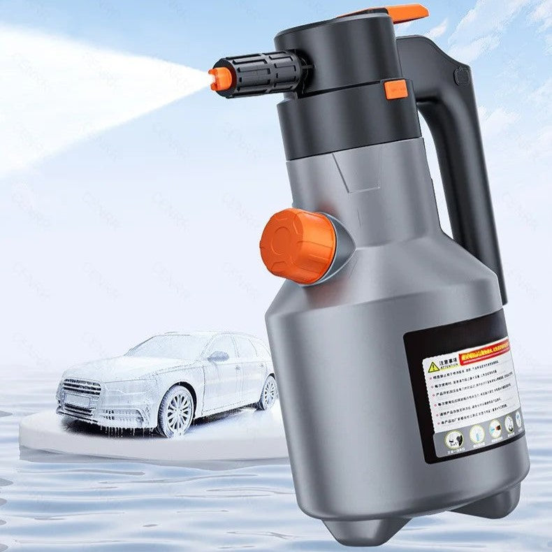 Bouteille de Spray Mousse avec Fonctionnement Électrique – Application Fluide