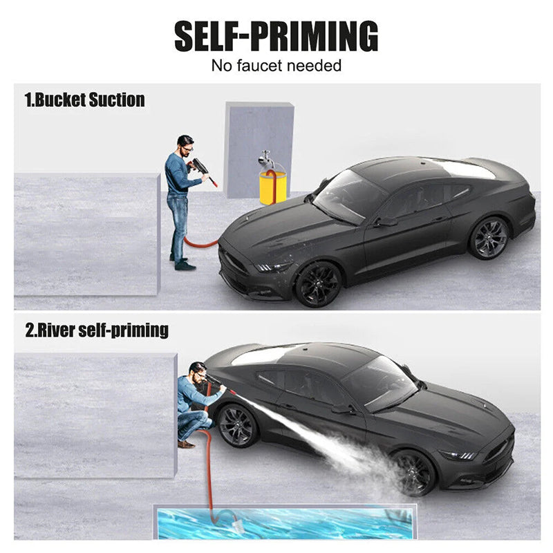 AquaPulse™ — Nettoyez la saleté partout avec la liberté sans fil et légère