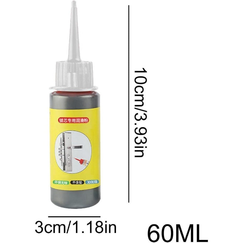 Lubrifiant en Poudre de Graphite pour Serrures