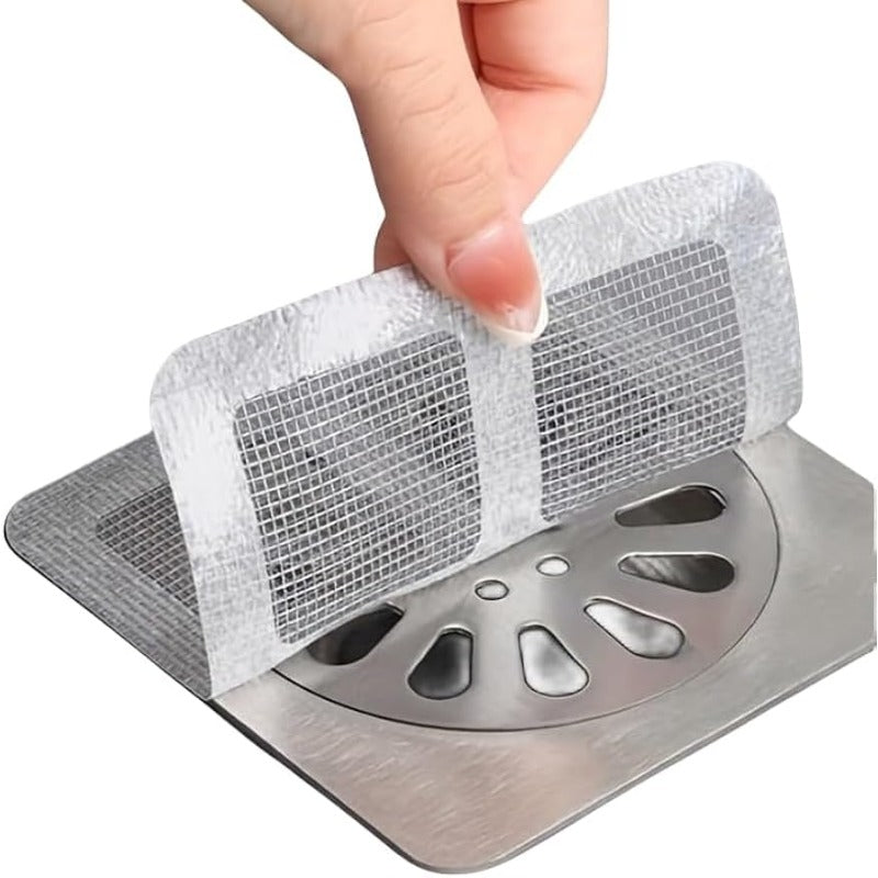 Autocollants de Couverture de Drain Jetables – Attrape Cheveux & Bloque Insectes