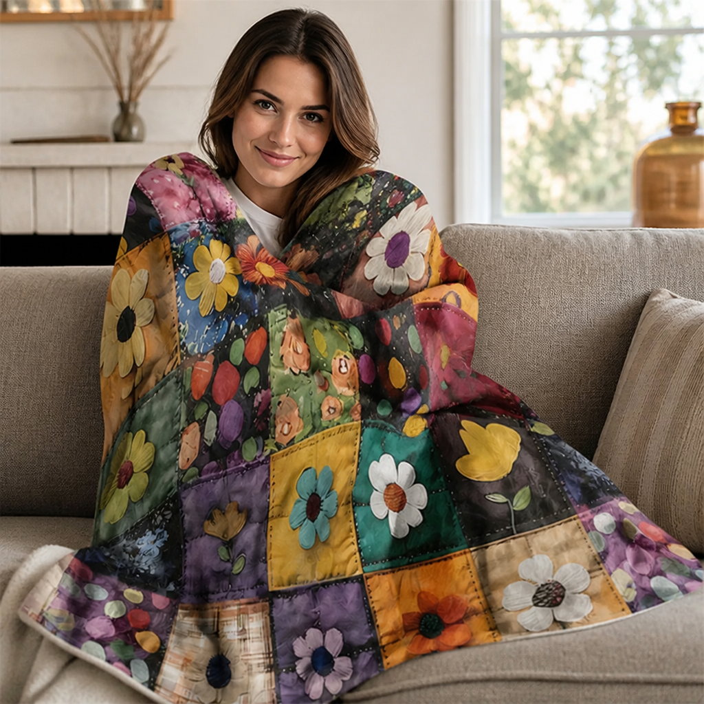 BloomAura™ — Enveloppez-vous dans un Confort Floral Luxueux Qui Ressemble à un Câlin Chaud et Apaisant