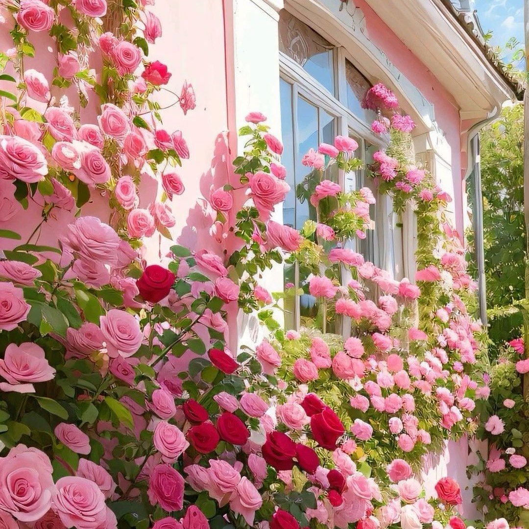 🌺Graines de Rose Grimpante | Engrais Gratuit--Supplément en azote, phosphore et potassium