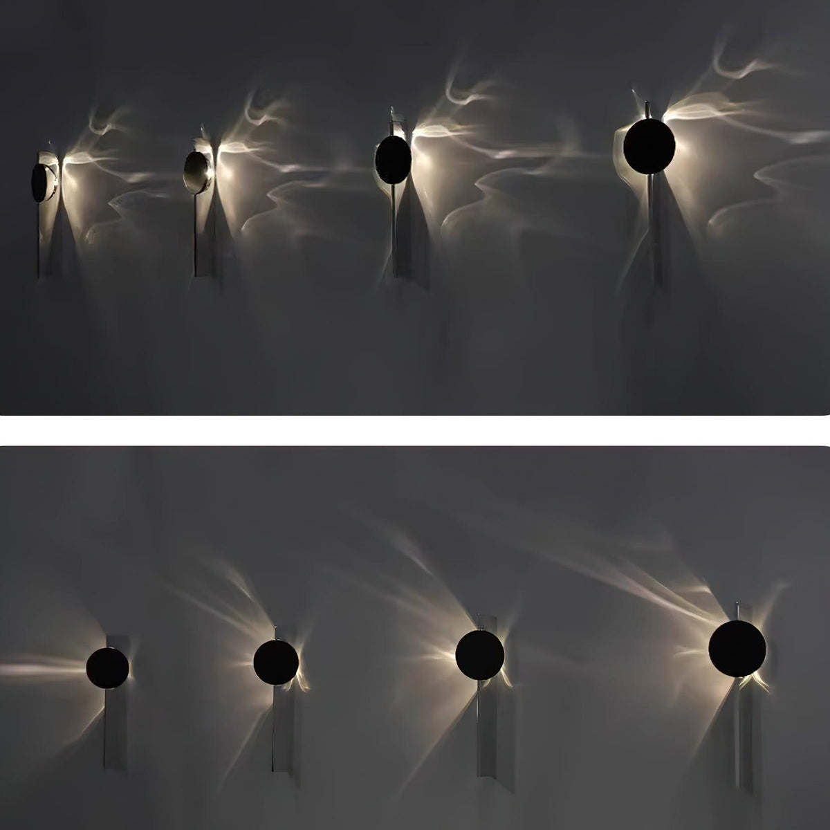Lampe Murale Créative Lumière et Ombre™ — Commandez Chaque Pièce avec des Lumières Dansantes Envoûtantes