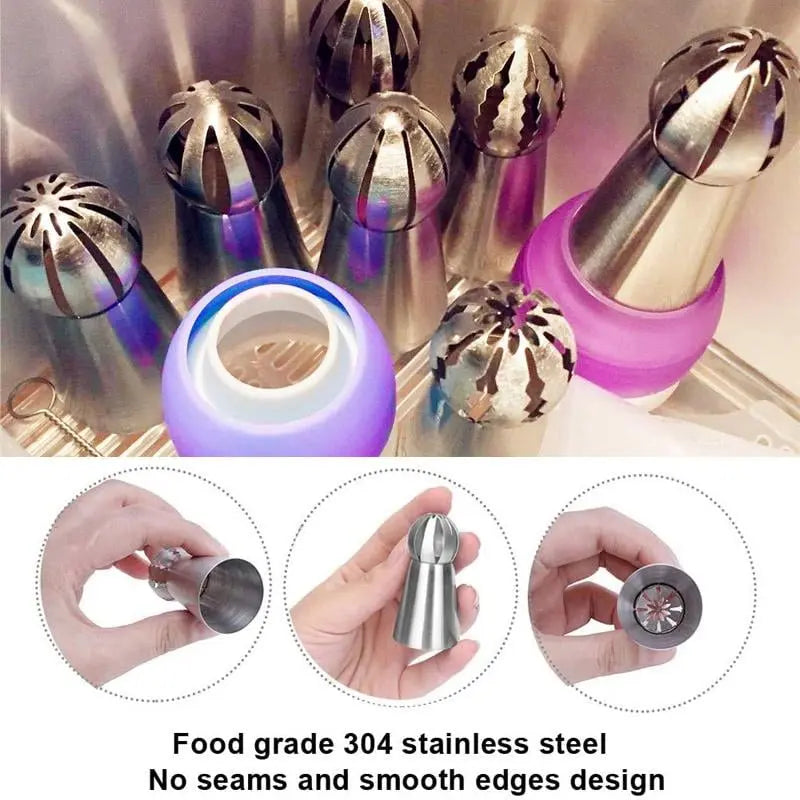 BloomCraft™ — Transformez Chaque Gâteau en un Chef-d'Œuvre Floral Éblouissant Instantanément