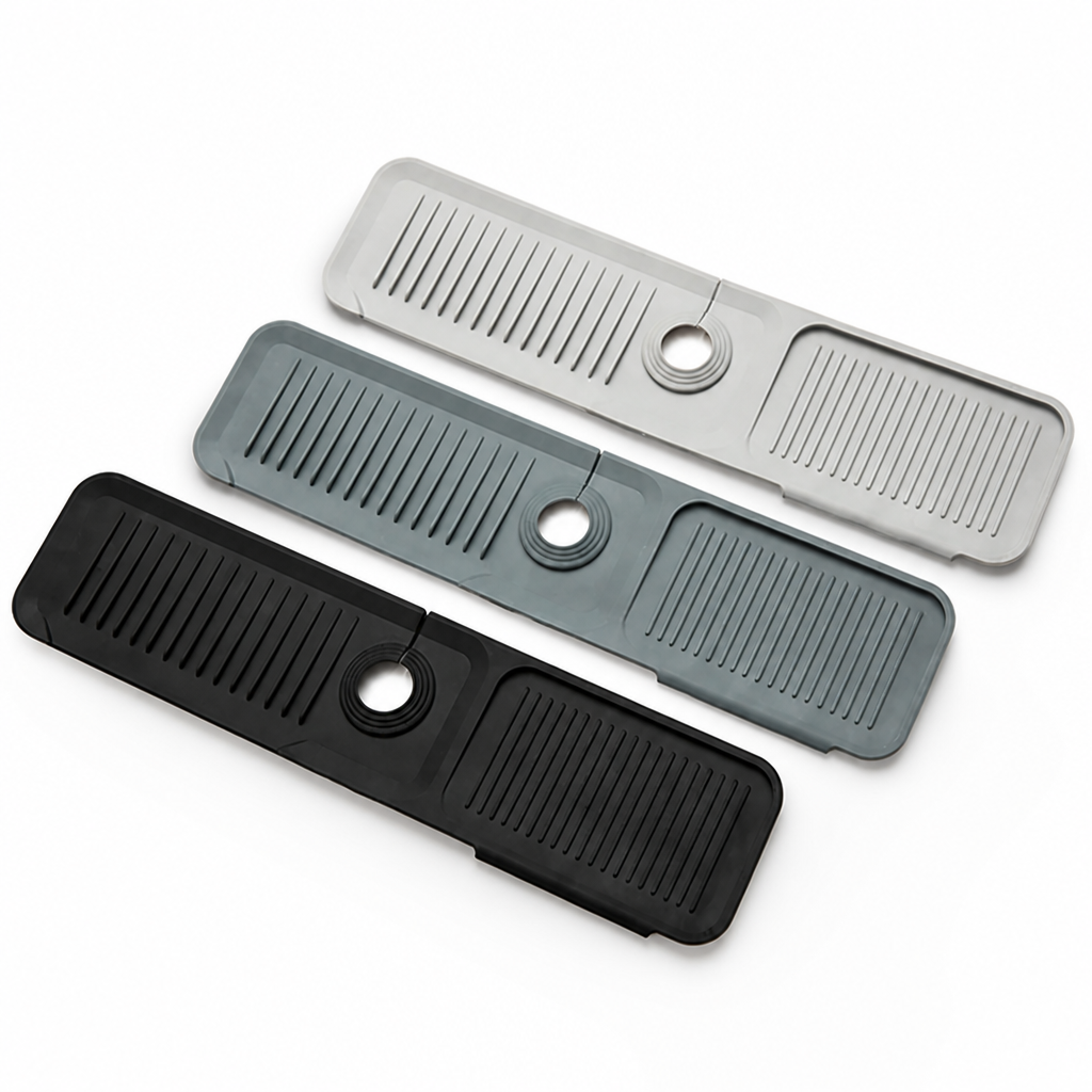 AquaShield™ — Gardez vos comptoirs secs et votre évier impeccable sans lever le petit doigt