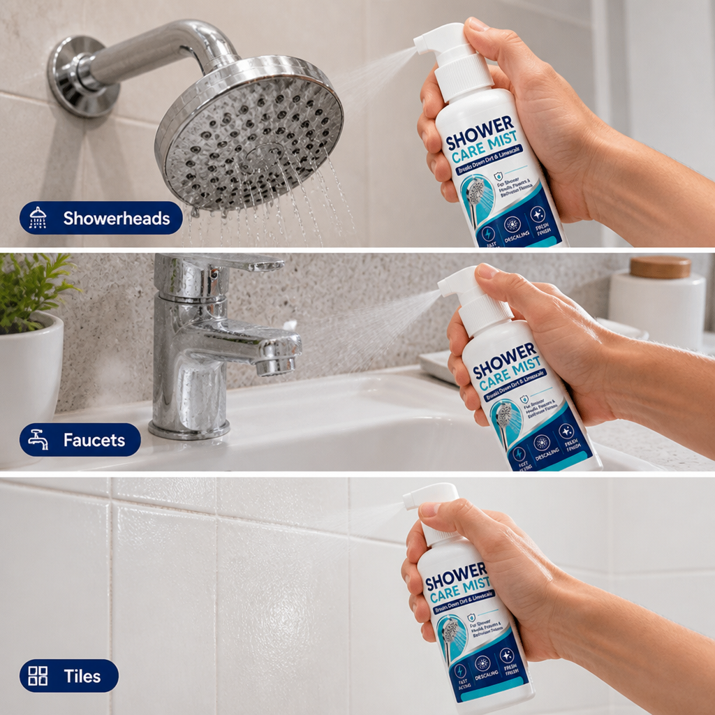 Descalia™ Gommeur de Calcaire — Ravivez Instantanément l'Éclat et la Confiance de Votre Salle de Bain