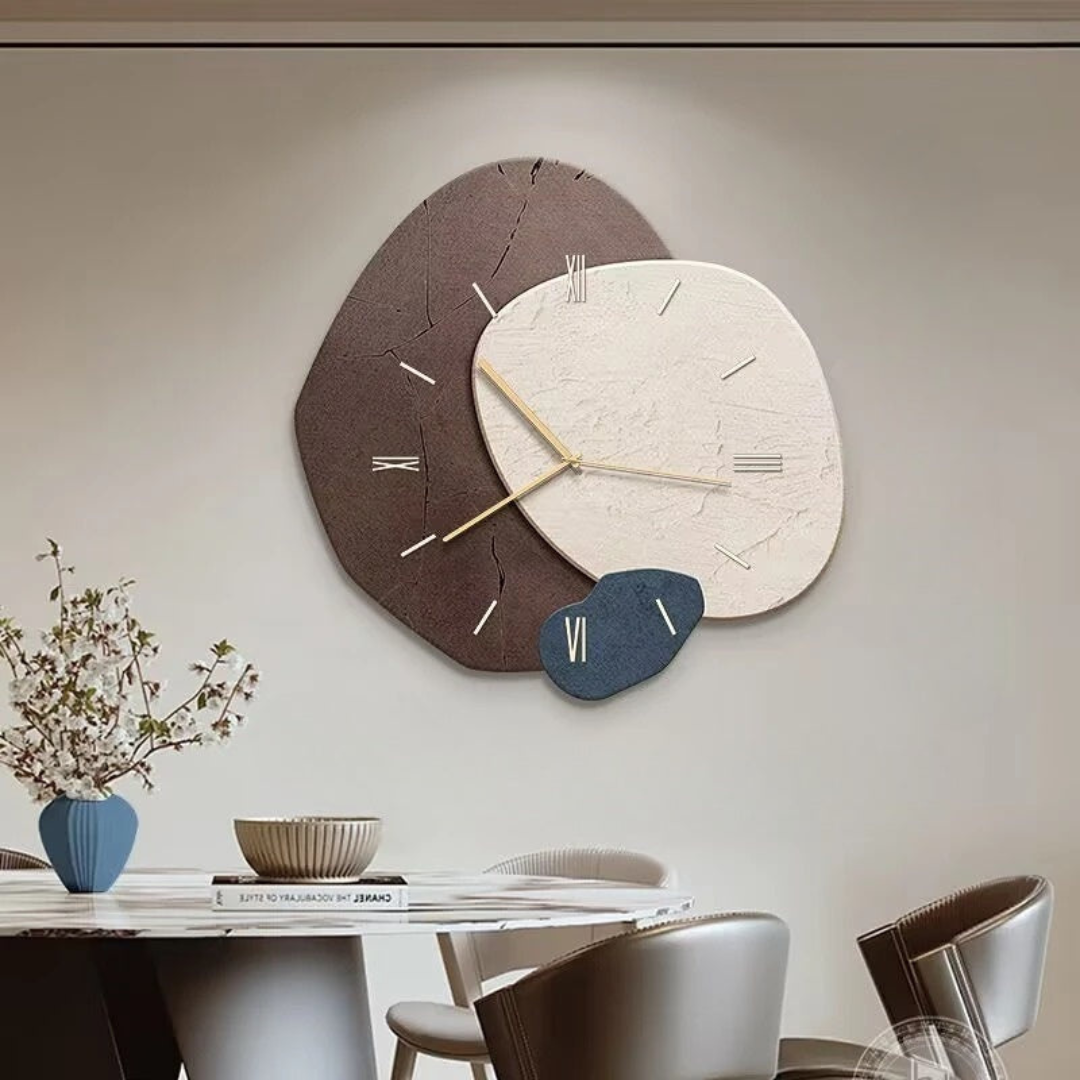 Horloge Murale LunaWood – Élégance Naturelle avec Lumière LED Douce