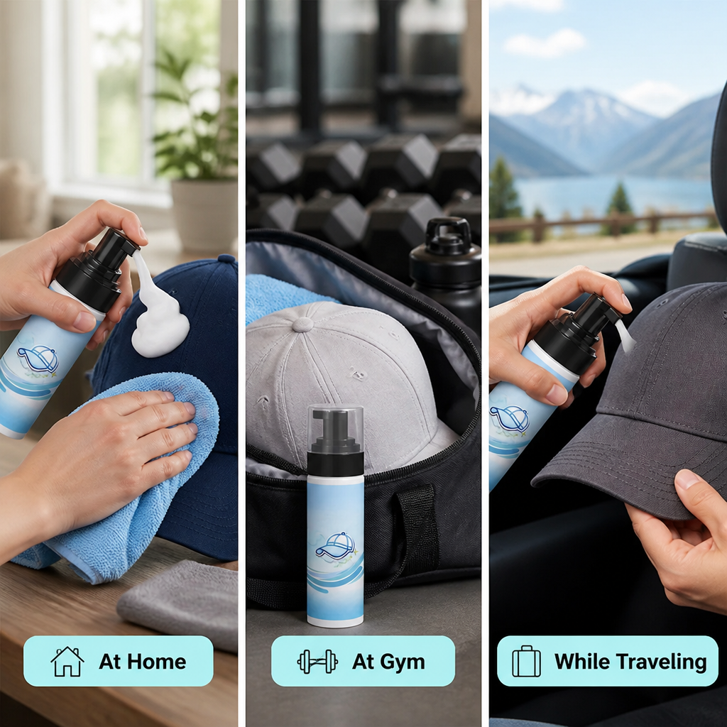 CapraClear™ — Ravivez Instantanément Vos Chapeaux à une Perfection Fraîche et Comme Neuve