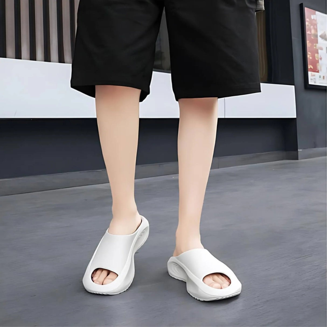 Aerostep - Sandales de Sport pour Hommes - Tendance avec Semelle Épaisse