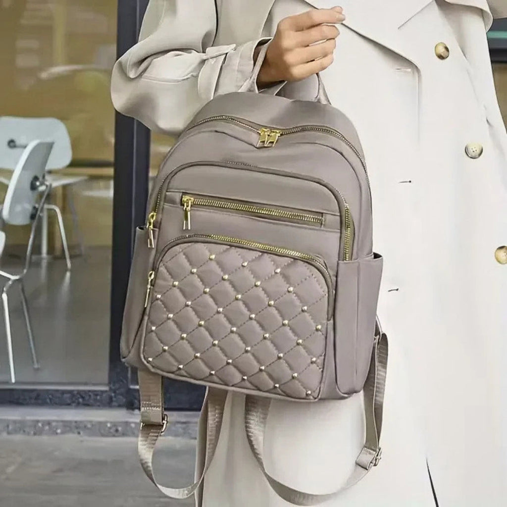 Sac à Dos Matelassé avec Plusieurs Poches - UrbanVault