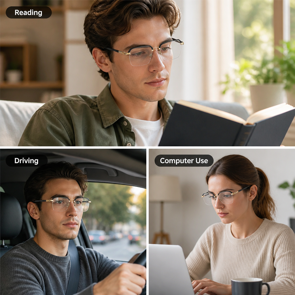 Lunettes de Vision ClariVista™ — Clarté sans effort et confort toute la journée pour chaque moment