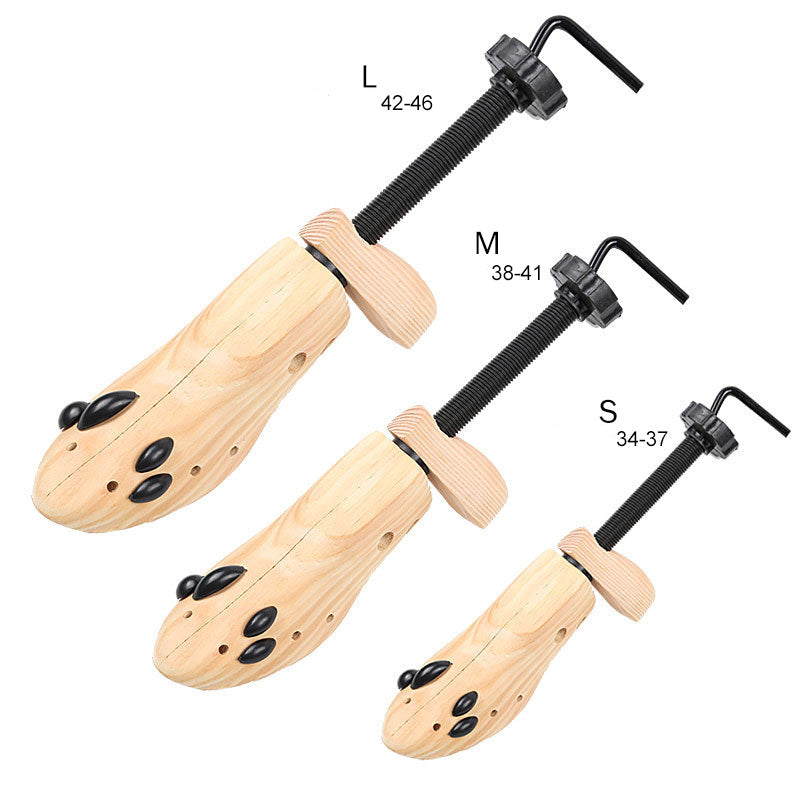 ShoeStretcher - Écarteur de Chaussures en Bois Réglable