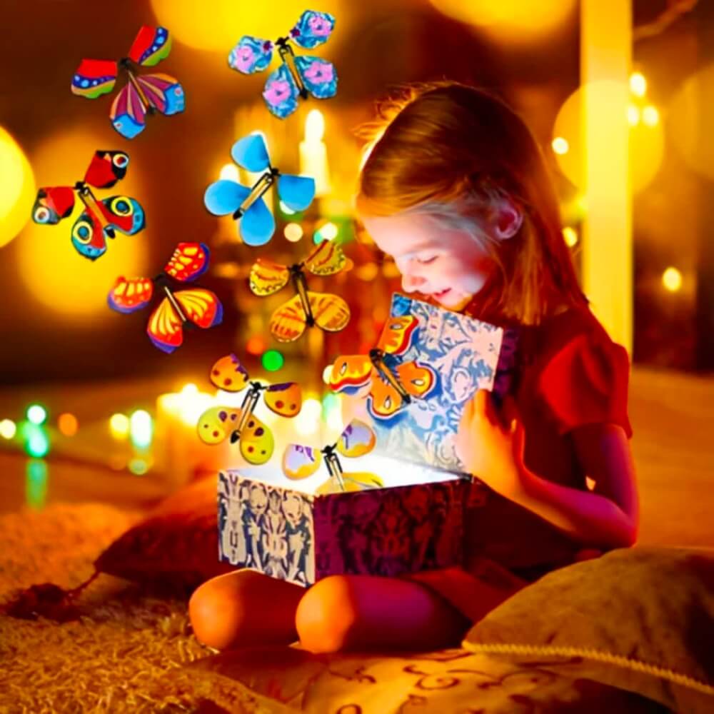 FlyingButterfly – Papillons Volants | Surprise Magique pour Cartes & Boîtes Cadeaux | Événement Réutilisable pour Anniversaires & Mariages