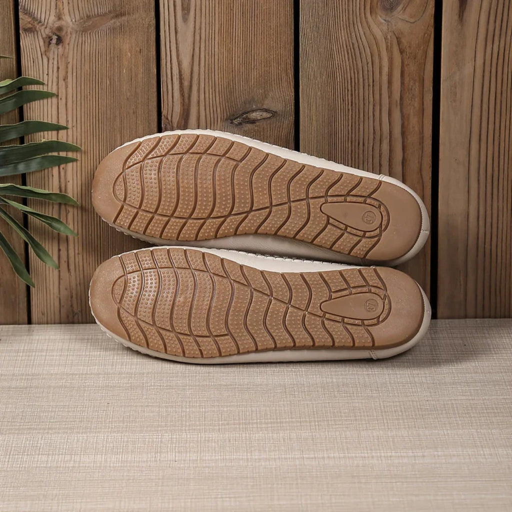 Ballerines Confortables à Enfiler avec Design Aéré