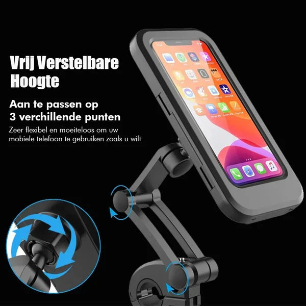 Support de Téléphone pour Vélo - Étanche et Réglable à 360°