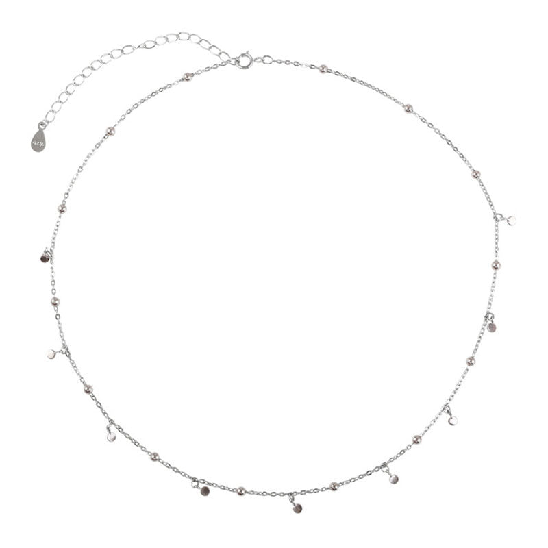 Collier ras du cou en argent