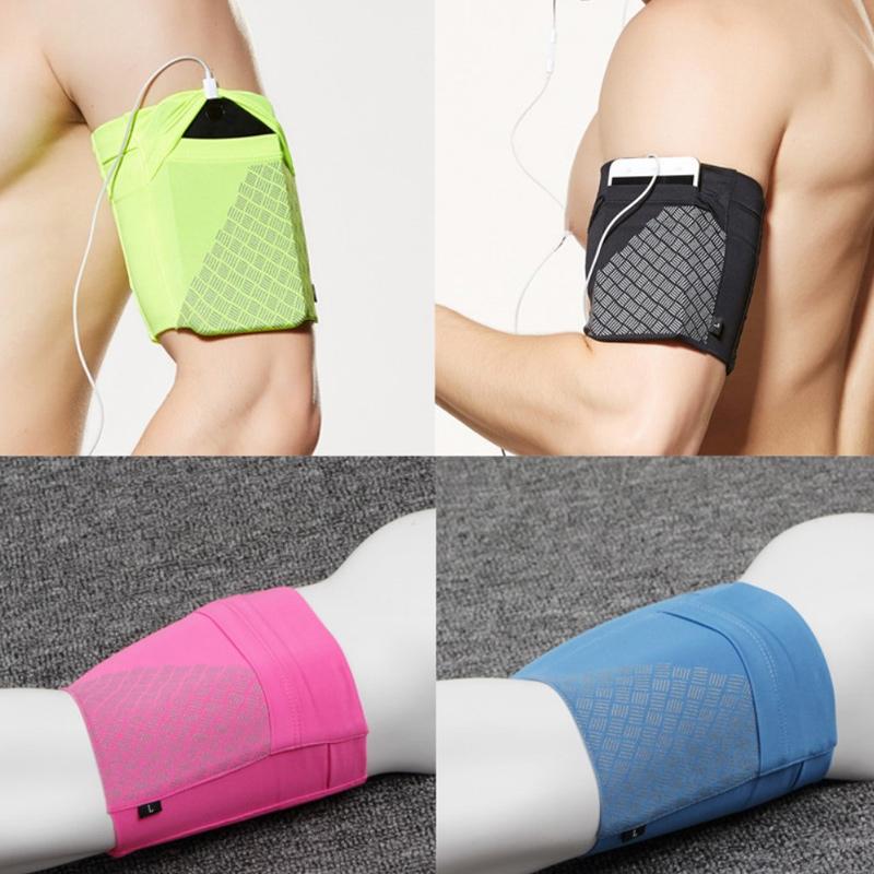 Bracelet de Fitness avec Poche pour Téléphone – Idéal pour les Activités en Plein Air