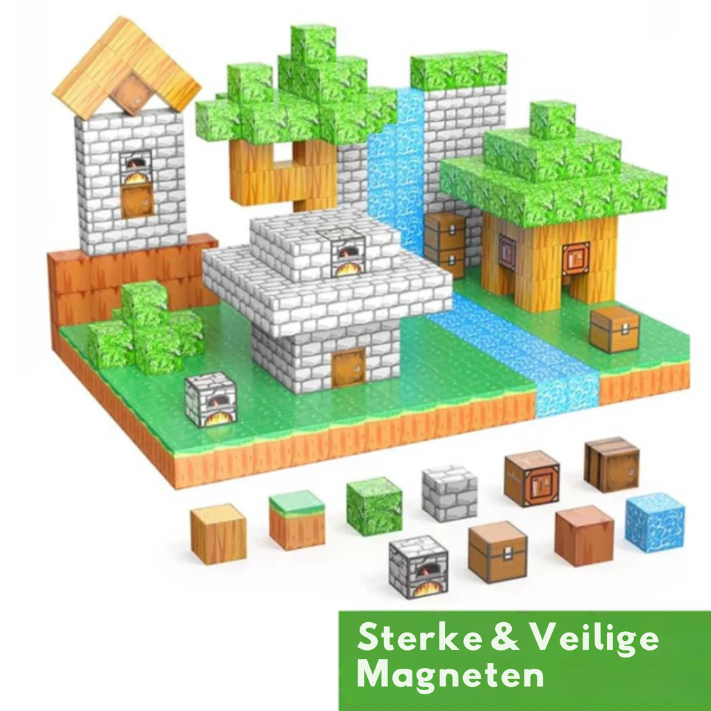 MineBlocks - Ensemble de construction magnétique Minecraft