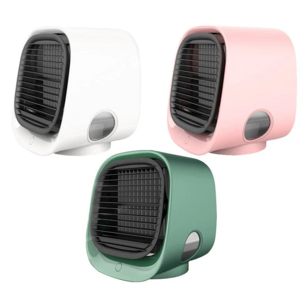 Climatiseur Compact avec Humidificateur d'Air pour Chambre et Bureau via USB - CoolMist