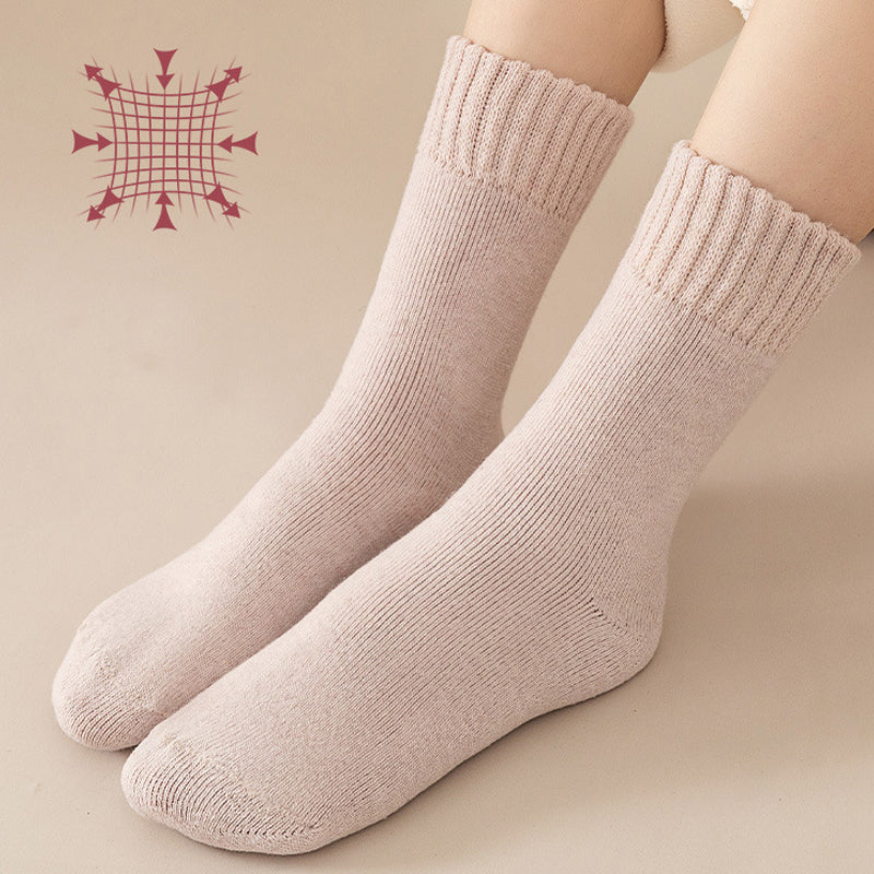 Happy™ Chaussettes d'Hiver 1+2 GRATUITES : Chaussettes thermiques unisexes