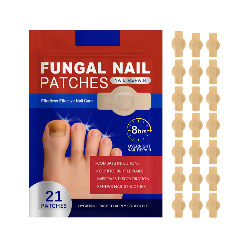 FungalPatch - Patch Antibactérien et Antifongique Pour Les Ongles