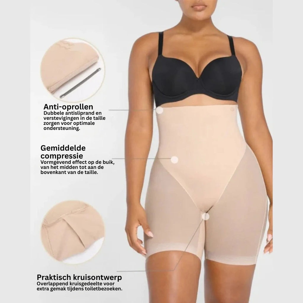Shapewear - Short Corrigeant Taille Haute