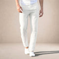 Pantalon en Lin - Pantalon d'Été Respirant avec Taille Élastique - Montaro