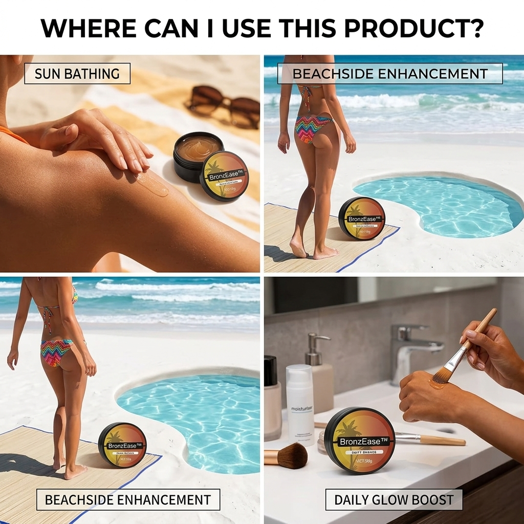 BronzEase™ — Débloquez un bronze soyeux et captivant qui ressemble à une pure confiance