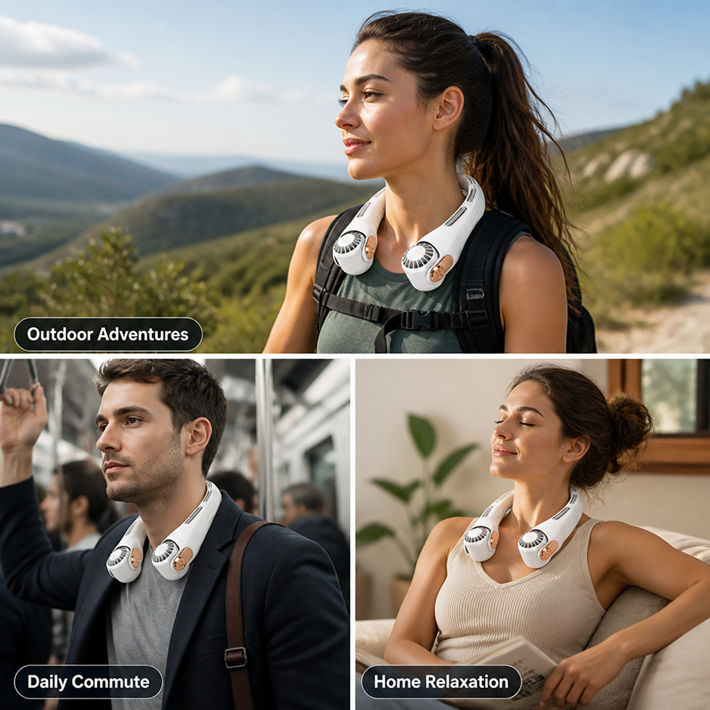 Airevyn™ — Propre Instant, Fraîcheur Silencieuse Qui Suit Chaque Votre Mouvement