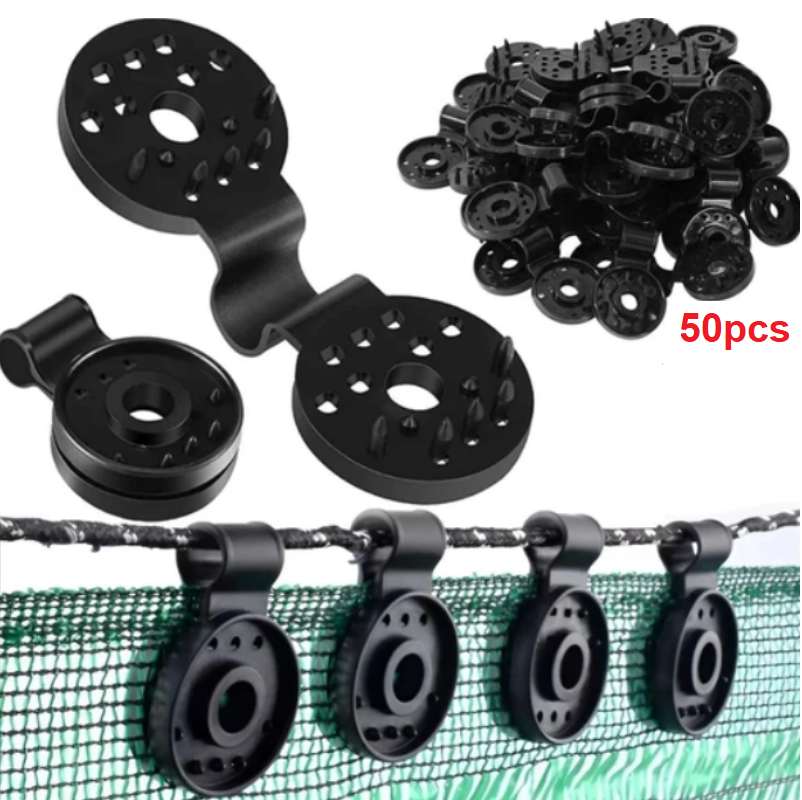 GlideHold® ShadeClips : Clips de Ombre Durables pour Tente et Tissu Extérieur