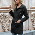 Manteau de Pluie Élégant et Imperméable pour Femmes – Protection Légère contre la Pluie